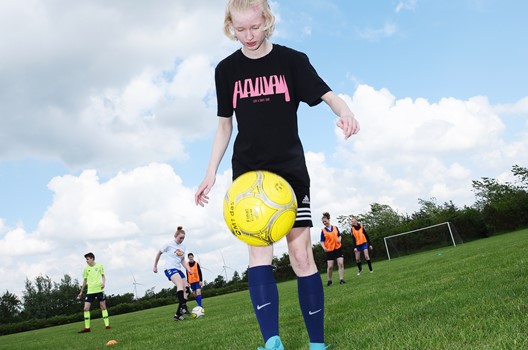 Bork Havn Efterskole Fodbold 2797