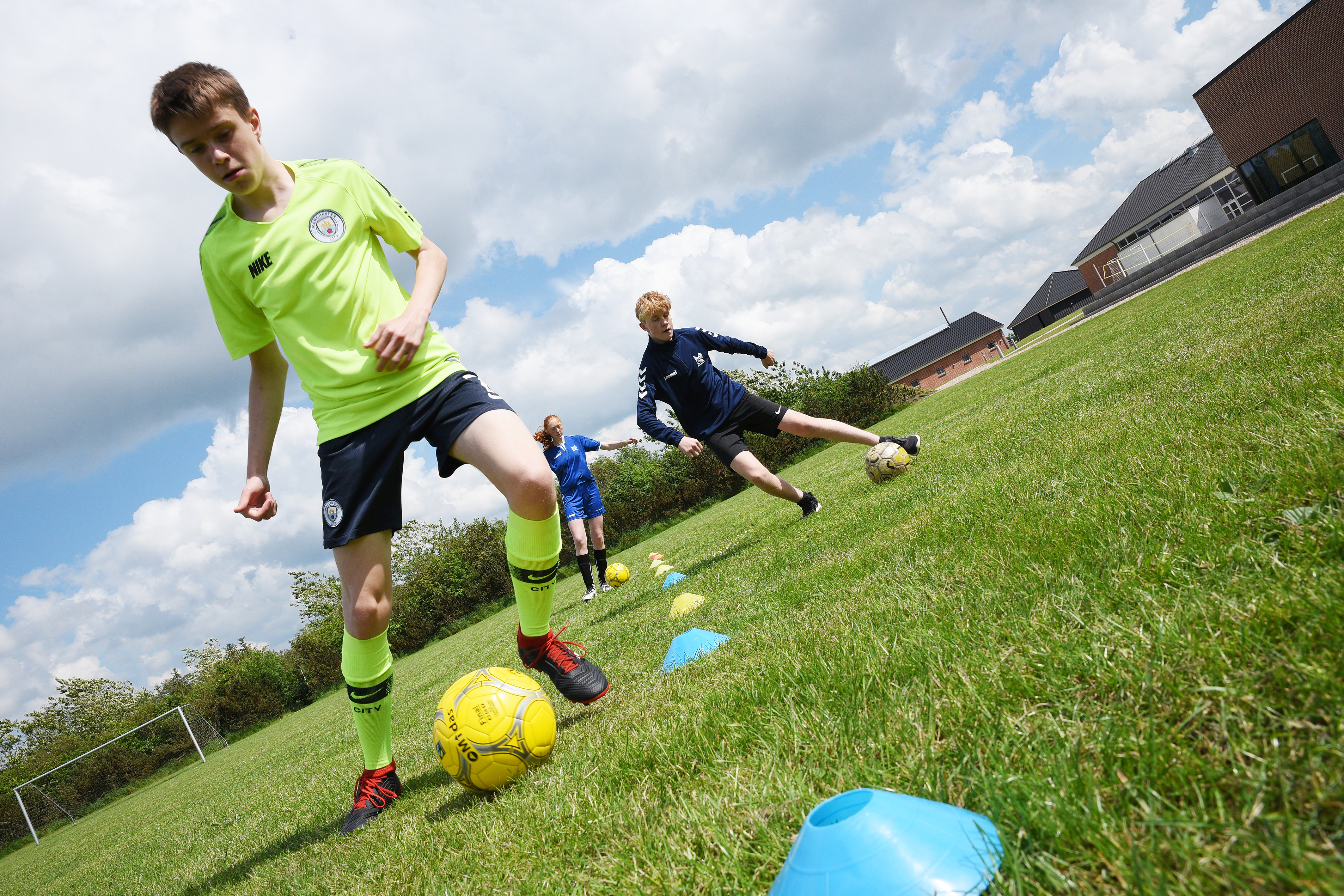 Bork Havn Efterskole Fodbold 2842